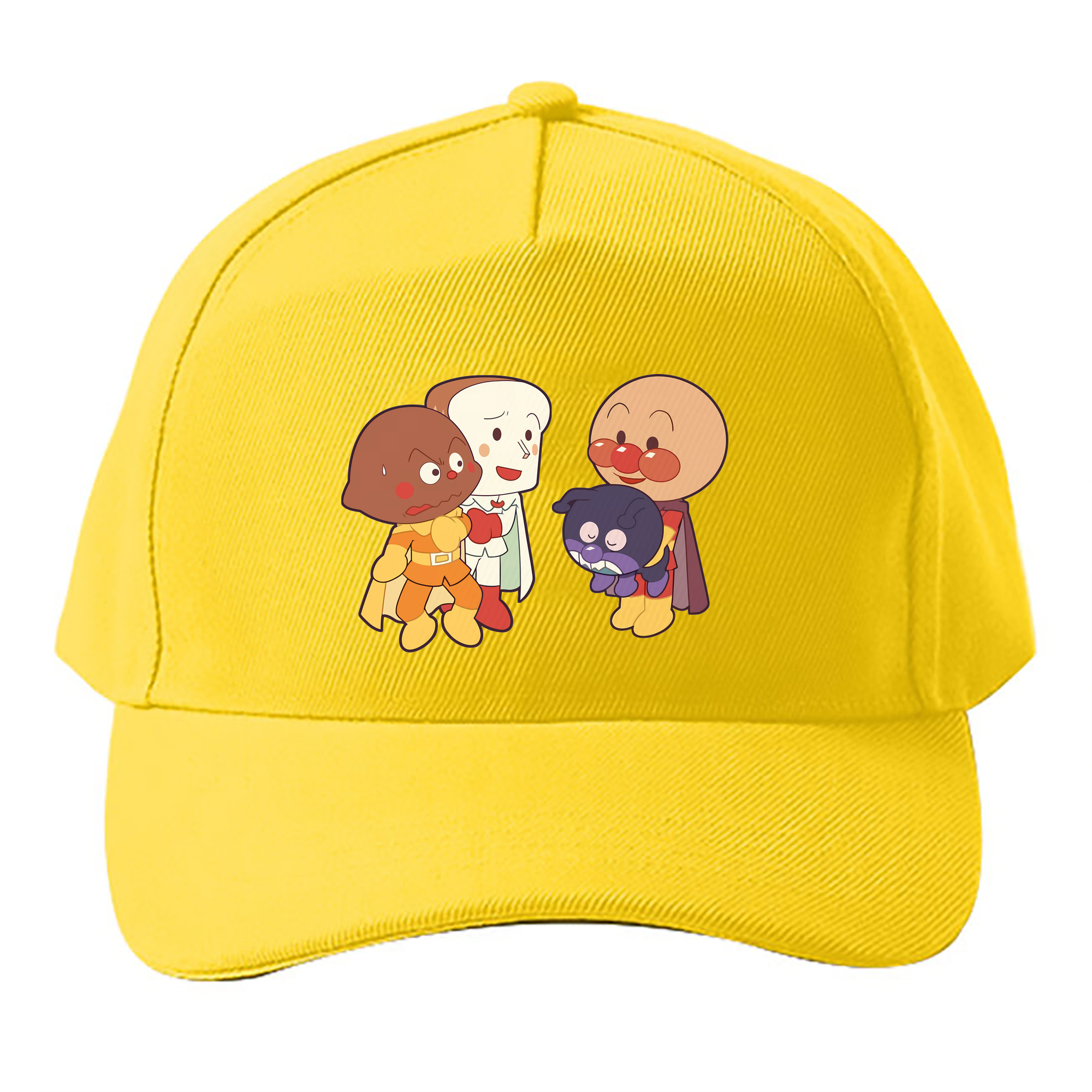 （画像用） アンパンマン Anpanman ベースボールキャップ 綿100％ 男女兼用 帽子 スポーツ